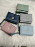 Three Folders Ladies Wallet with Side Chains